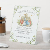 Bunny Rabbit Baby Dusche Sockelschild (In SItu)