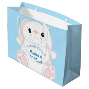 Bunny Rabbit Baby Dusche Woodland Große Geschenktüte