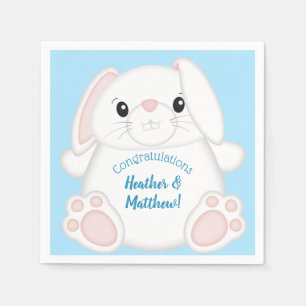 Bunny Rabbit Baby Dusche Woodland Serviette