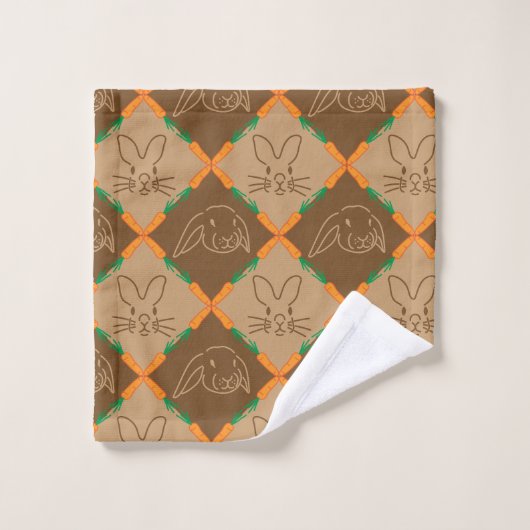 Bunny Rabbit Badhandtuch Set (Waschlappen)