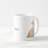 Bunny Rabbit Best Friends Huggings BESTE FREUNDIN Kaffeetasse (VorderseiteRechts)