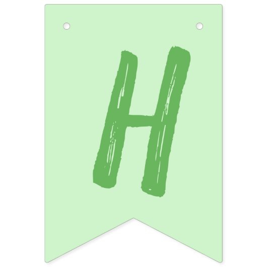 Bunny Rabbit Birthday Party Wimpelkette (Zweite Fahne)