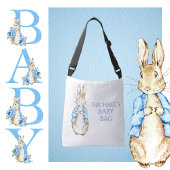 Bunny Rabbit Blue Baby Tragetaschen Mit Langen Trägern