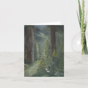 Bunny Rabbit Card Feiertagskarte