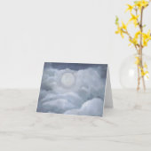 Bunny Rabbit Card Karte (Gelbe Blume)