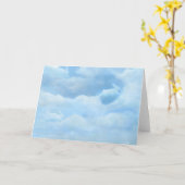 Bunny Rabbit Card Karte (Gelbe Blume)