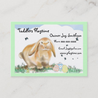 Bunny Rabbit-Children's store Visitenkarte