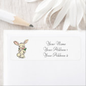 Bunny Rabbit Custom Address Labels (Insitu)