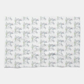Bunny Rabbit Easter Dish Towels Geschirrtuch (Horizontal)