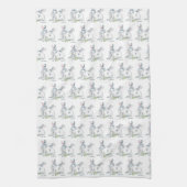 Bunny Rabbit Easter Dish Towels Geschirrtuch (Vertikal)