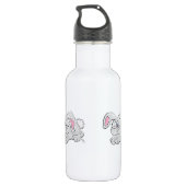 Bunny Rabbit Edelstahlflasche (Rückseite)