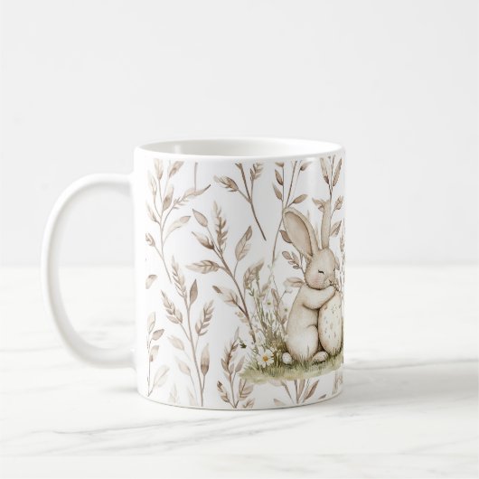 Bunny Rabbit Egg Life is sweet Kaffeetasse (Links)