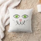 Bunny Rabbit Face Throw Kissen (Decke)