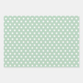 Bunny Rabbit Family Carrots und Spottern Muster Geschenkpapier Set (Vorderseite 2)