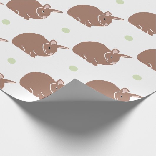 Bunny Rabbit Geschenkpapier (Ecke)