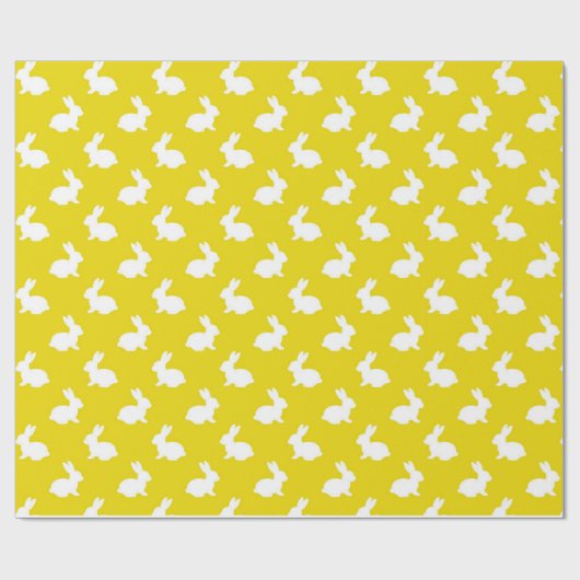 Bunny Rabbit Gift Wrap Geschenkpapier (Flach)