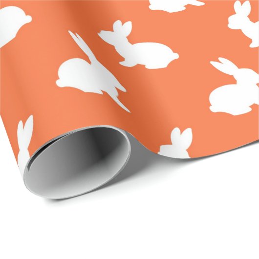 Bunny Rabbit Gift Wrap Geschenkpapier (Rolleneckpunkt)