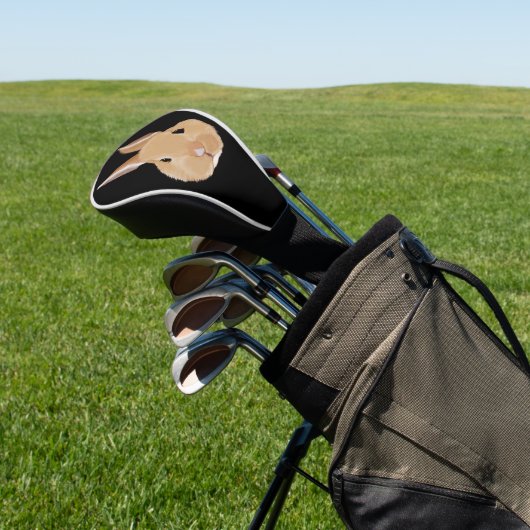 Bunny Rabbit Golf Headcover (In SItu)