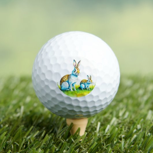 Bunny Rabbit Golfball (Insitu T-Shirt)