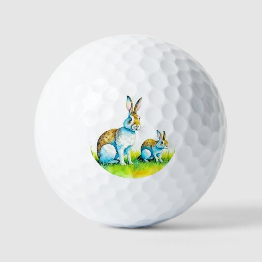Bunny Rabbit Golfball (Vorderseite)