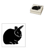 Bunny Rabbit Gummistempel (Stempel)
