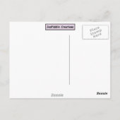 Bunny Rabbit Hare Stuff Postkarte (Rückseite)