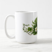 Bunny Rabbit In Floral Foliage Kaffeetasse (Links)