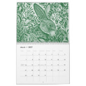 Bunny Rabbit jedes Jahr farbenfrohe einzigartige B Kalender (Mär 2027)