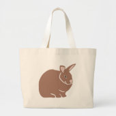 Bunny Rabbit Jumbo Stoffbeutel (Vorne)
