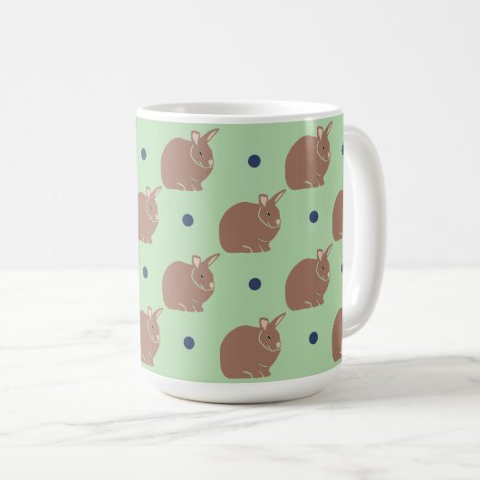 Bunny Rabbit Kaffeetasse (VorderseiteRechts)