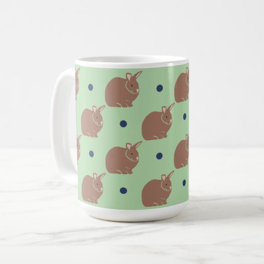 Bunny Rabbit Kaffeetasse (Vorderseite Links)