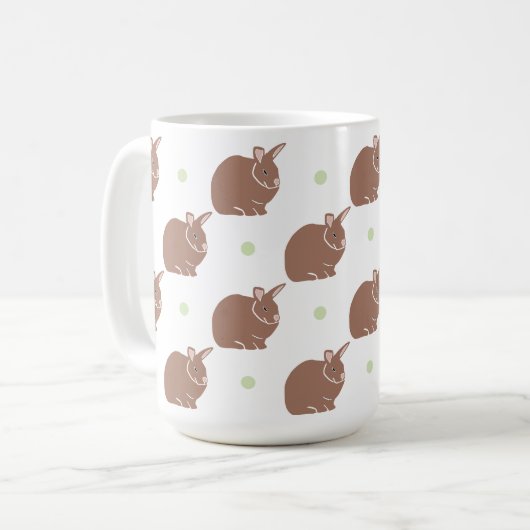 Bunny Rabbit Kaffeetasse (Vorderseite Links)