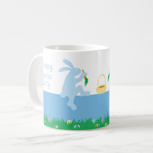 Bunny Rabbit Kaffeetasse (Vorderseite Links)