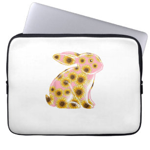 Bunny Rabbit Lover Happy Ostersonne Kinder Männer Laptopschutzhülle