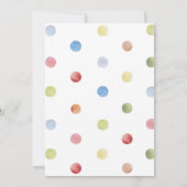 Bunny Rabbit Magician Magician Show Boy Geburtstag Einladung (Rückseite)