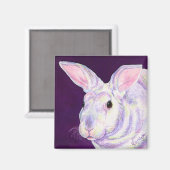 Bunny Rabbit Magnet - "Mr. Personality" (Vorderseite/Rückseite)