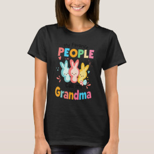 Bunny Rabbit Meine Lieblings-Leute nennen mich Oma T-Shirt