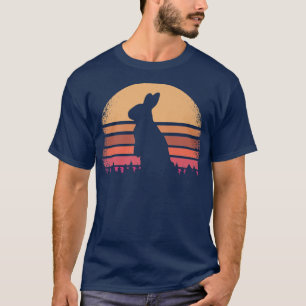Bunny Rabbit Not Furry Retro Hare Vintag S T-Shirt