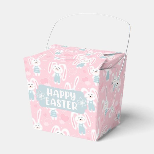 Bunny Rabbit Oster Favor Box Geschenkschachtel (Vorderseite)