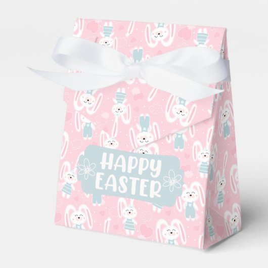 Bunny Rabbit Oster Favor Box Geschenkschachtel (Vorderseite)