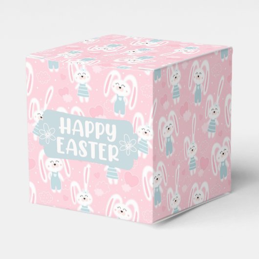Bunny Rabbit Oster Favor Box Geschenkschachtel (Vorderseite)