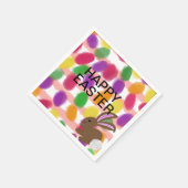 Bunny Rabbit Ostereier Serviette (Ecke)