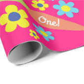 Bunny Rabbit Osterfrühlingsparty Geschenkpapier (Rolleneckpunkt)