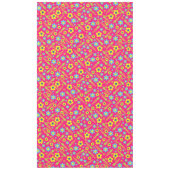 Bunny Rabbit Osterfrühlingsparty Tischdecke (Vorderseite)