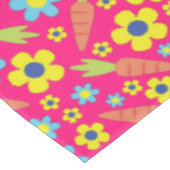 Bunny Rabbit Osterfrühlingsparty Tischdecke (Schrägansicht)