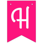 Bunny Rabbit Osterfrühlingsparty Wimpelkette (Zweite Fahne)