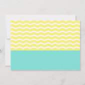 Bunny Rabbit Ostergeburt Foto Einladung (Rückseite)