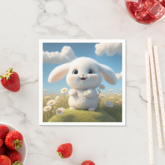Bunny Rabbit Party Serviette (Beispiel)