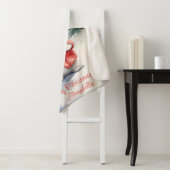 Bunny Rabbit Personalisiert Weihnachten Sherpadecke (Beispiel)