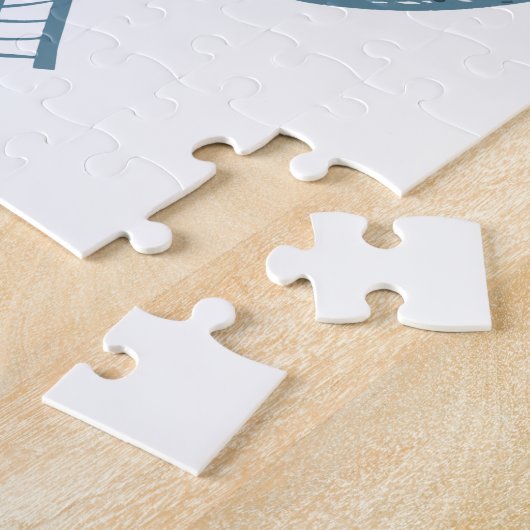 Bunny Rabbit Roller Untersetzer Puzzle (Seite)